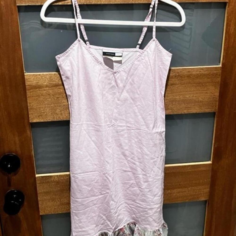Vintage 90s y2k sportmax code slip ruffle dress